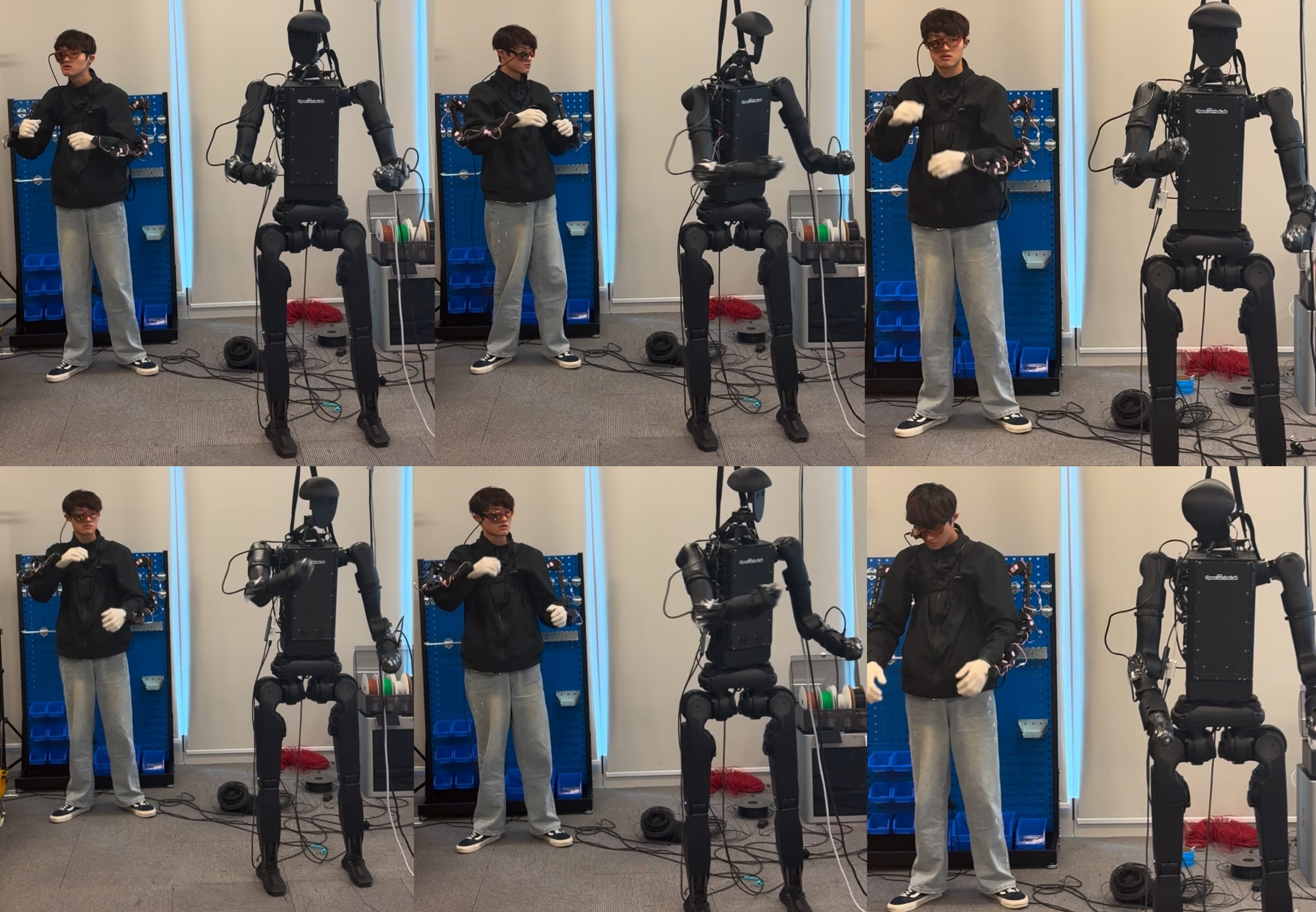 Humanoid Robot Exoskeleton System